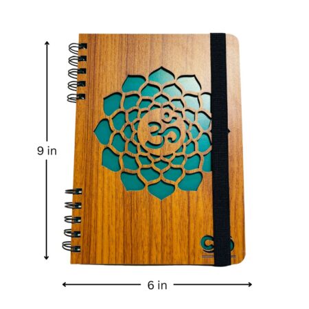 Wooden Diary - OM Design (100 Quality pages & 9*6 Sizes) - Image 5