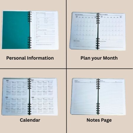 Wooden Diary - Bright Ideas Design (100 Quality pages & 9*6 Sizes) - Image 3