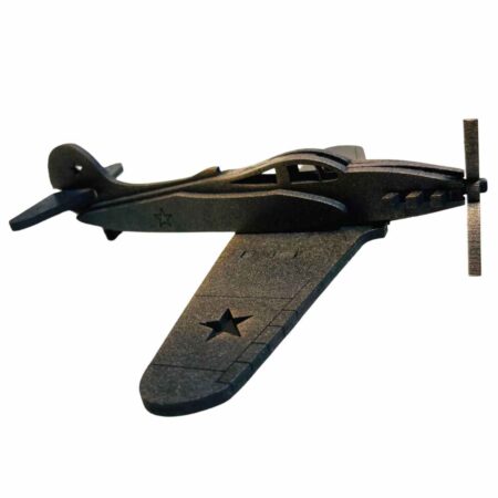 3D Wooden Aeroplane Puzzle DIY Kit for Kids – Fun & Learning - Image 2