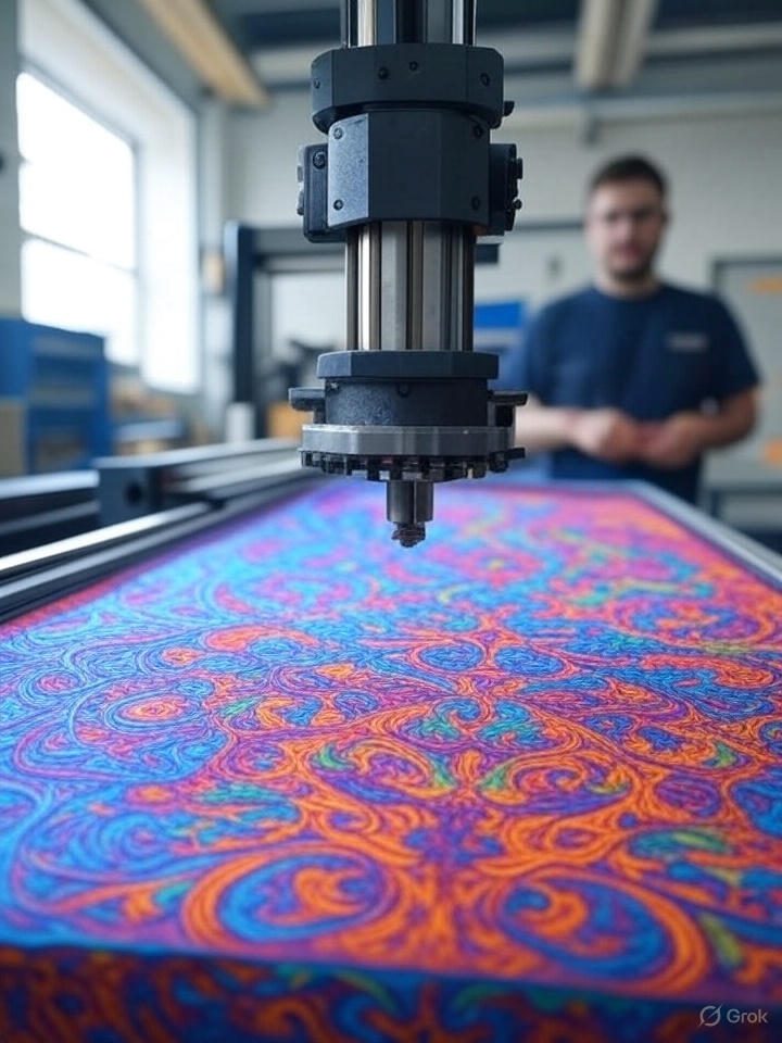 HANDLOOM PATTERN CUTTING