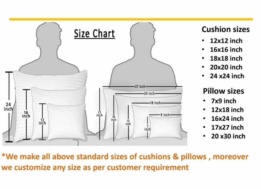 Pillow & Cushion Standard size